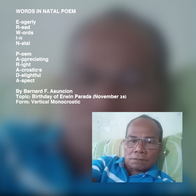 Words In Natal Poem
