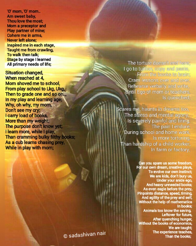 Why, Oh Why, My Mom, Don't See My Cry