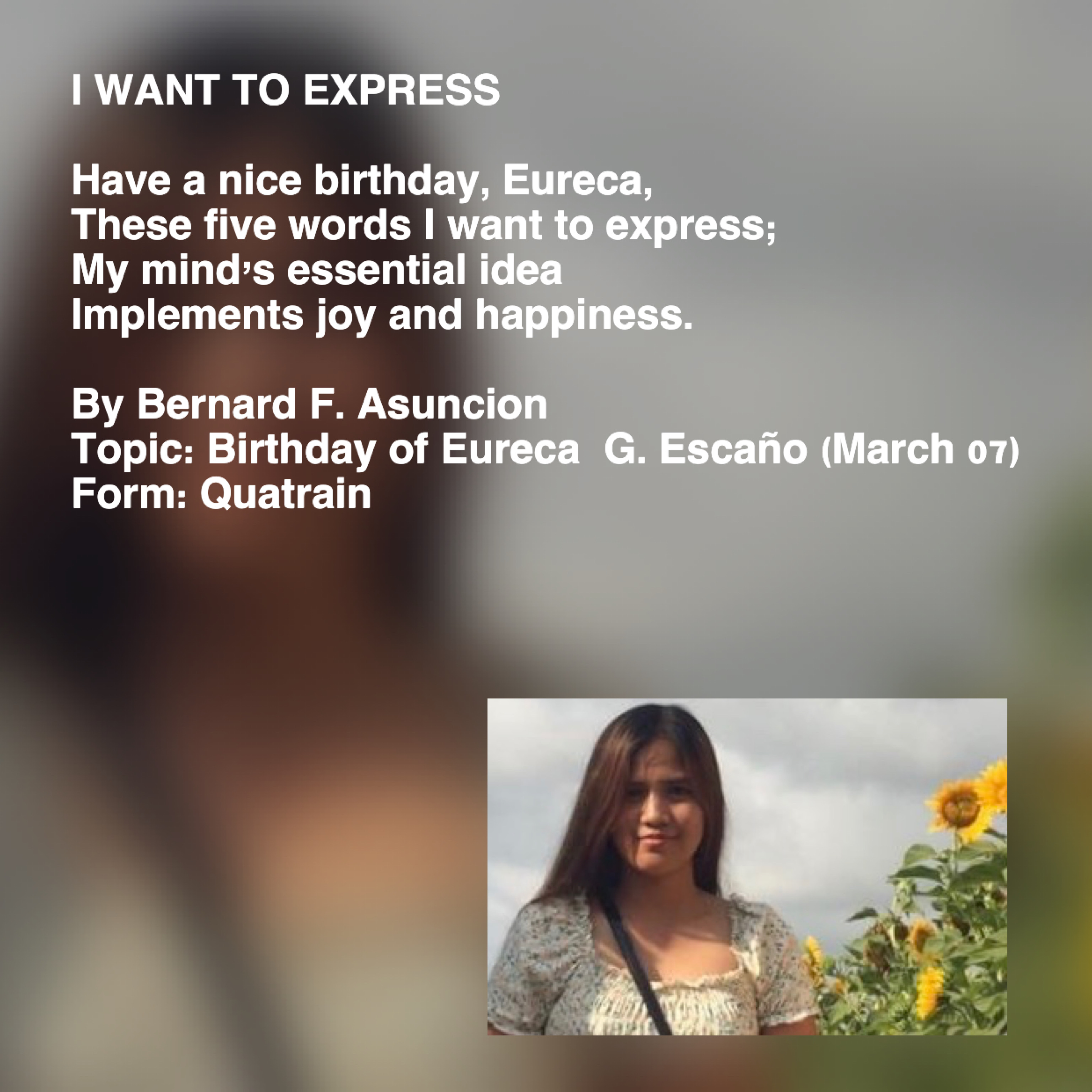 I Want To Express
