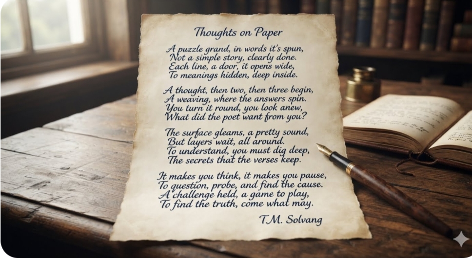 Thoughts On Paper