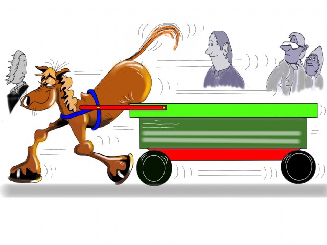 Te Tail Of The Ducking Donkey