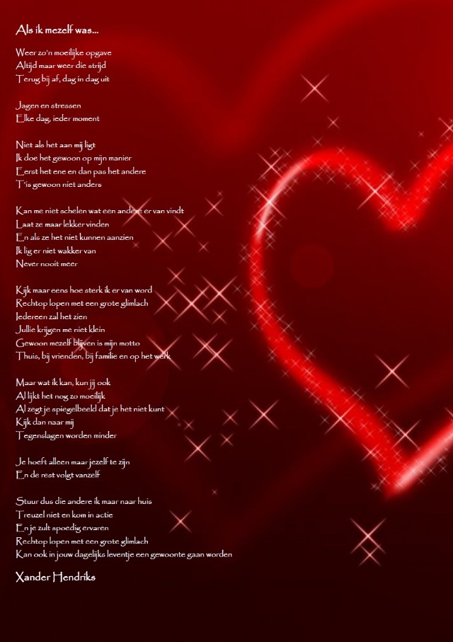 Als Ik Mezelf Was...