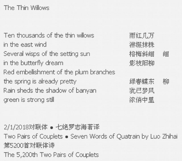 The Thin Willows