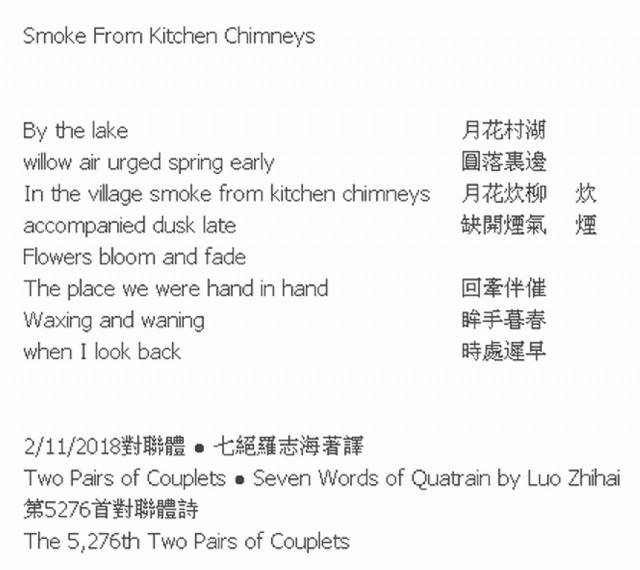 Smoke From Kitchen Chimneys
