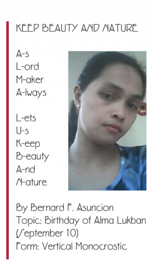 Keep Beauty And Nature