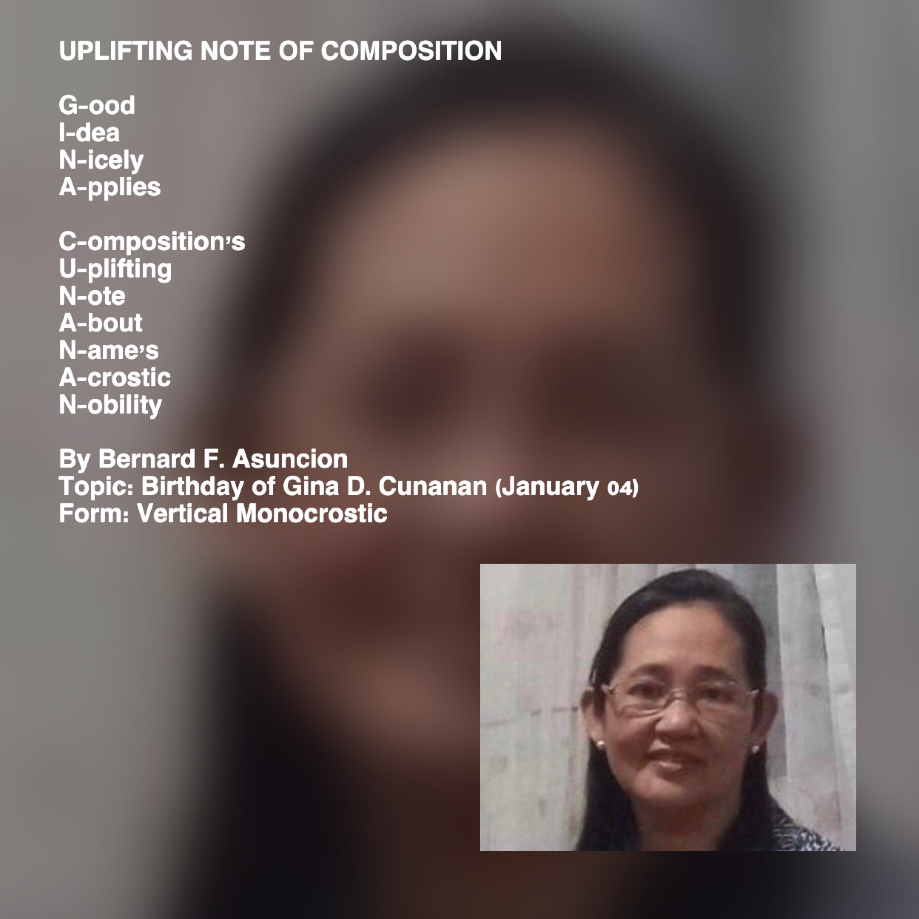 Uplifting Note Of Composition