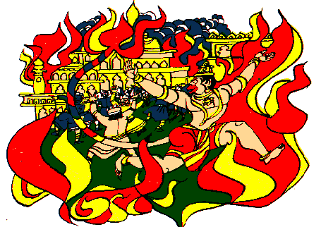 Lanka Torched