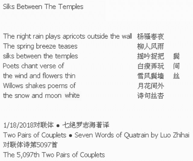 Silks Between The Temples