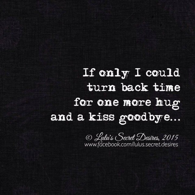 Our Last Kiss Goodbye