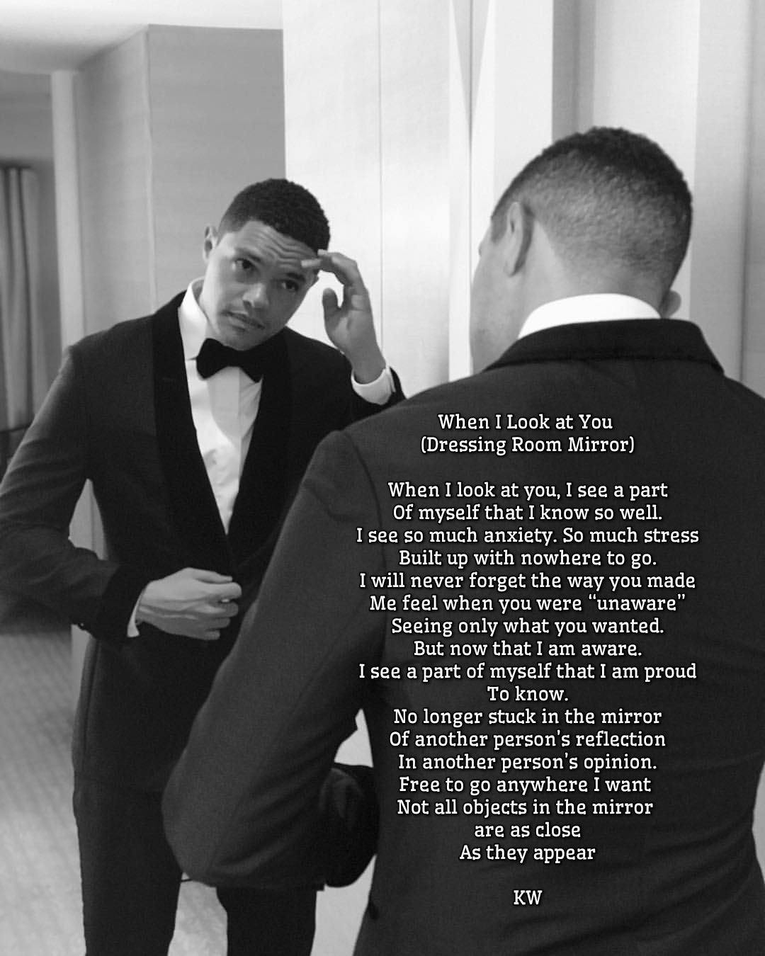 When I Look At You
(Dressing Room Mirror)