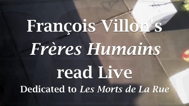 Hermanos Humanos - Translated From F. Villon's &quot;Frères Humains&quot;