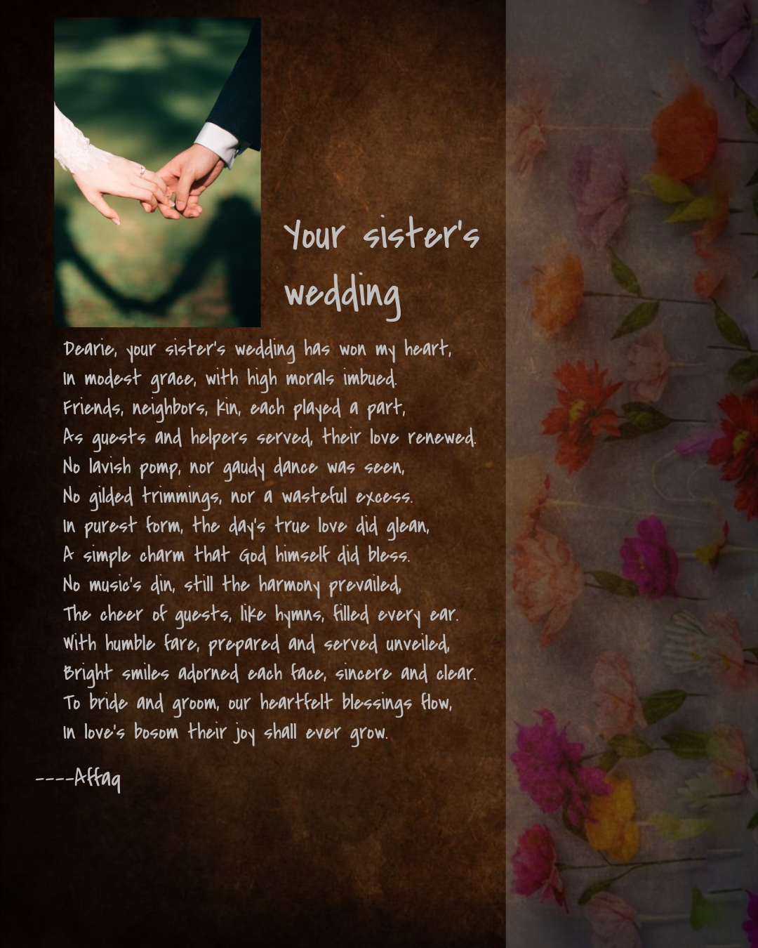 Your Sister's Wedding