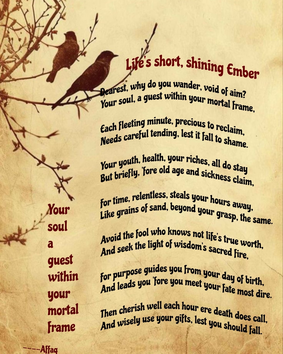Life's Short, Shining Ember