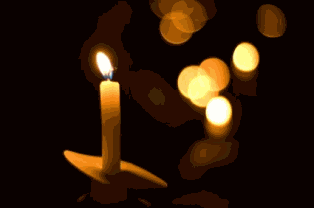 Flickering Candle
