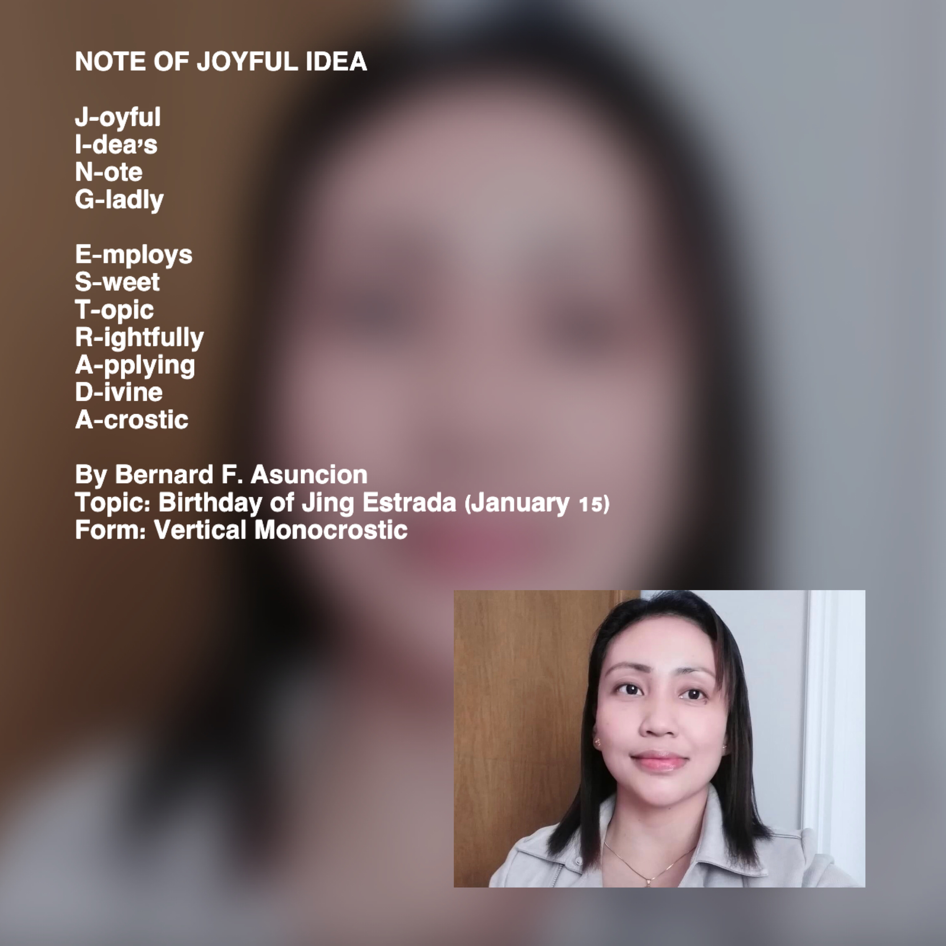 Note Of Joyful Idea