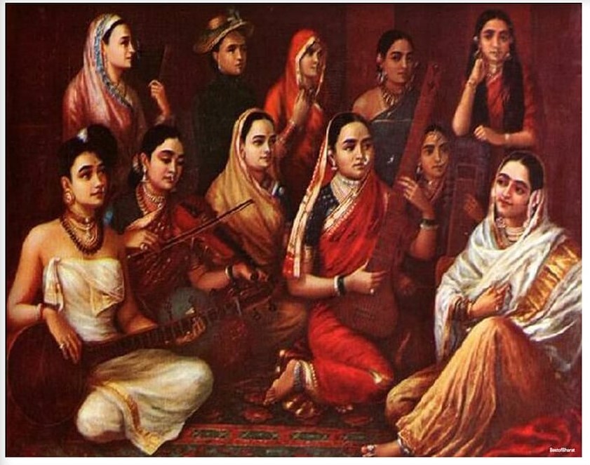Women 2 -
women Of Raja Ravi Varma Paintings