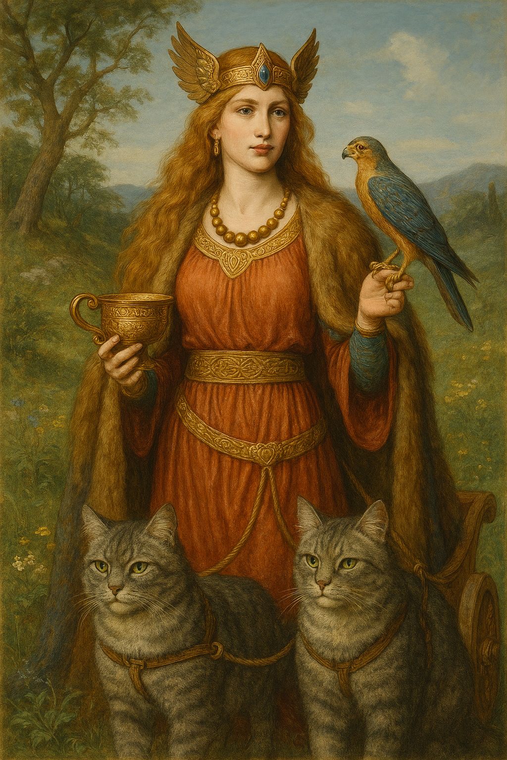 Goddess Freyja