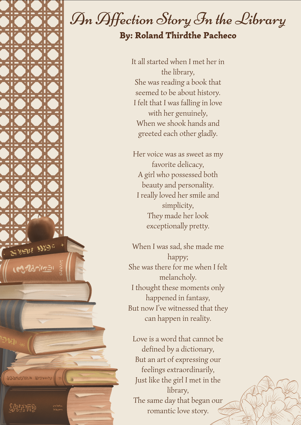 An Affection Story In The Library