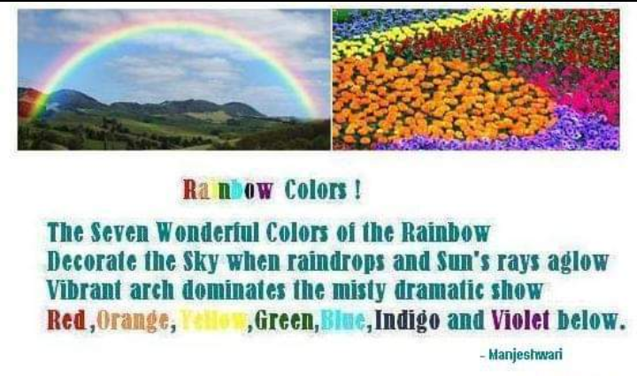 Rainbow Colors!