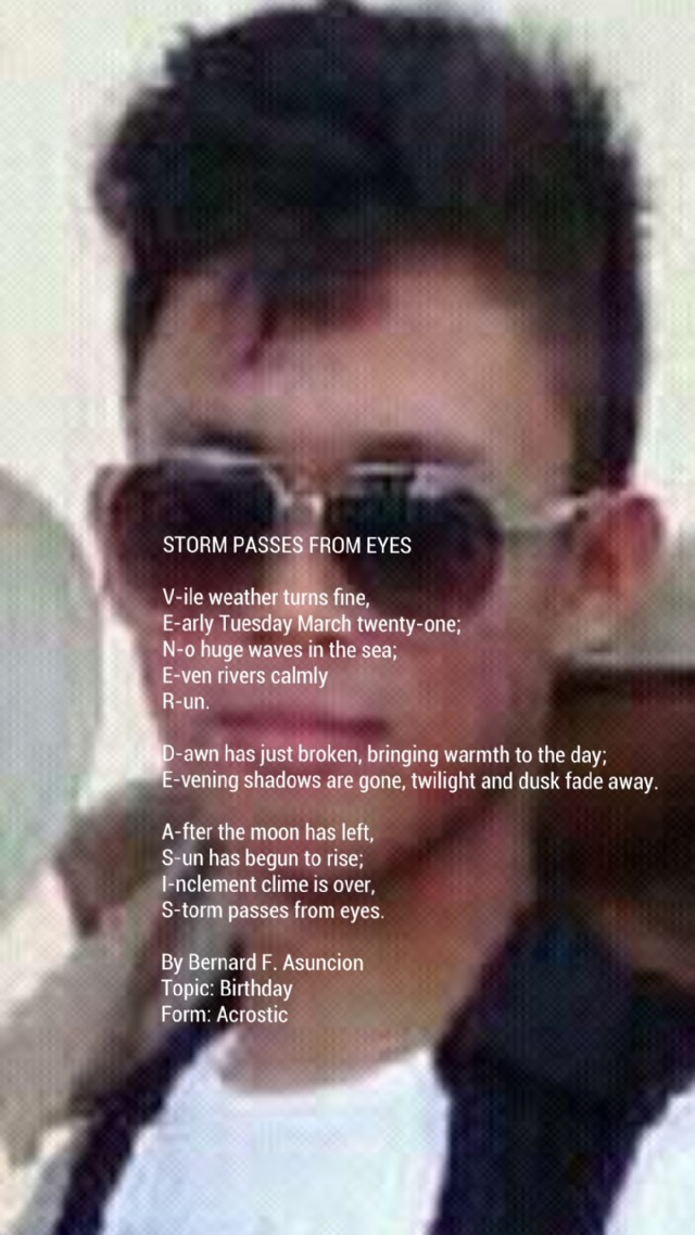 Storm Passes From Eyes