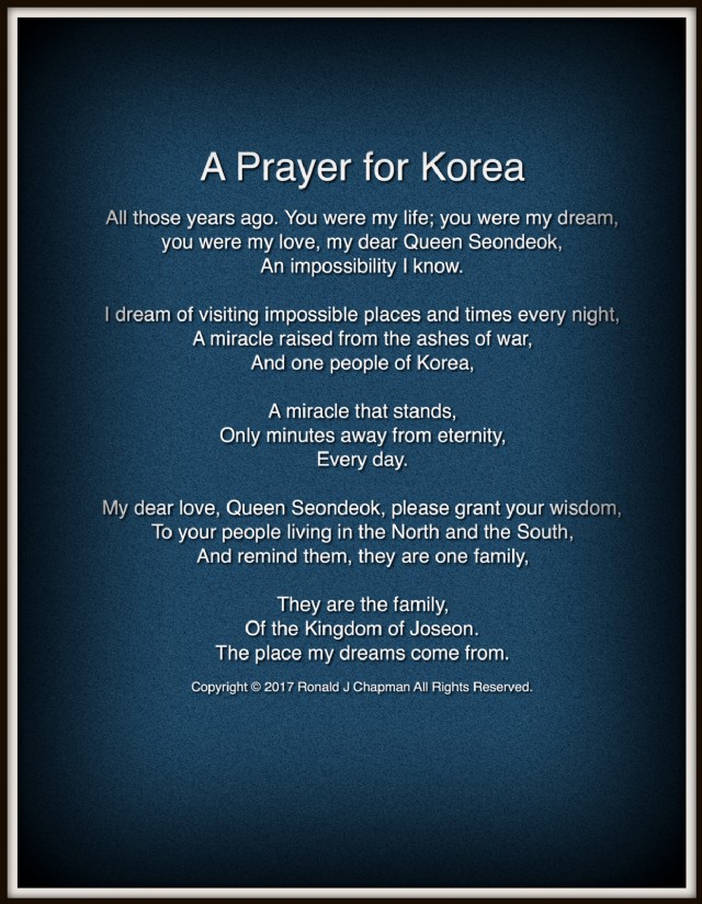 A Prayer For Korea