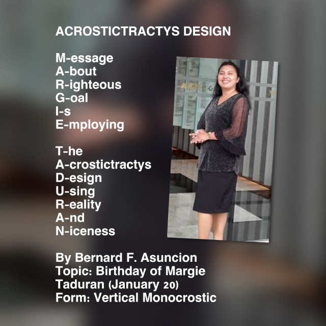 Acrostictractys Design