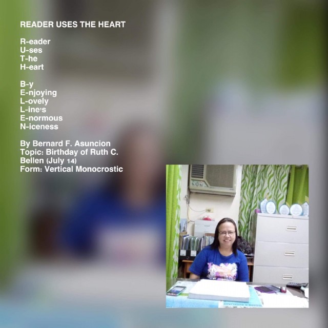 Reader Uses The Heart