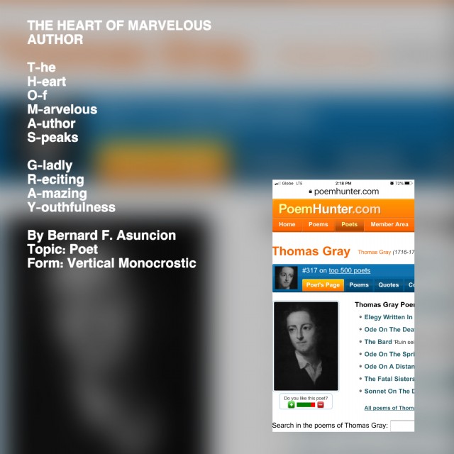 The Heart Of Marvelous Author