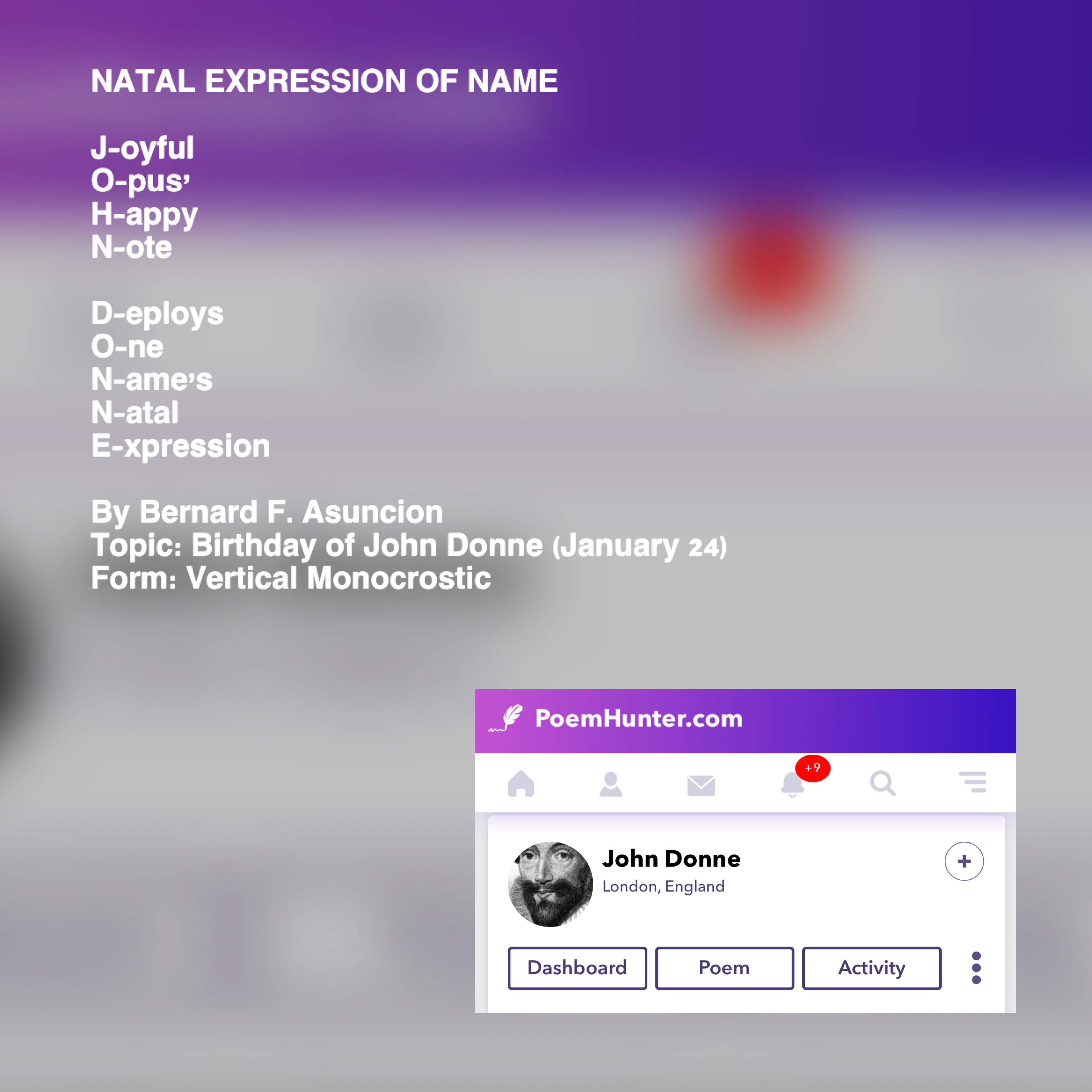 Natal Expression Of Name