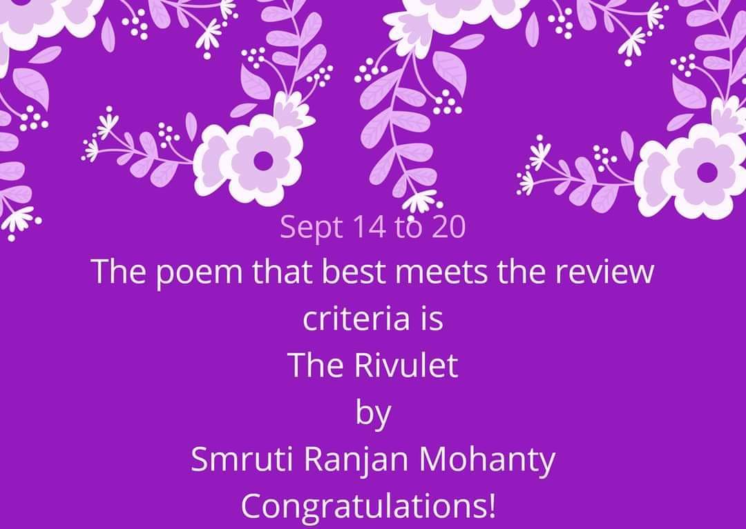 Review Of My Poem The Rivulet 16
