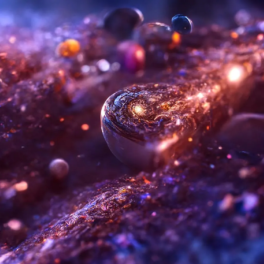 Drops Falling Into Fractal Ponds