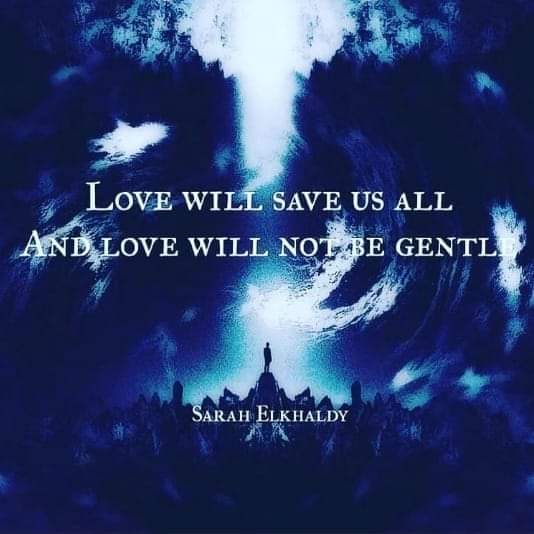 Love Will Save Us All.