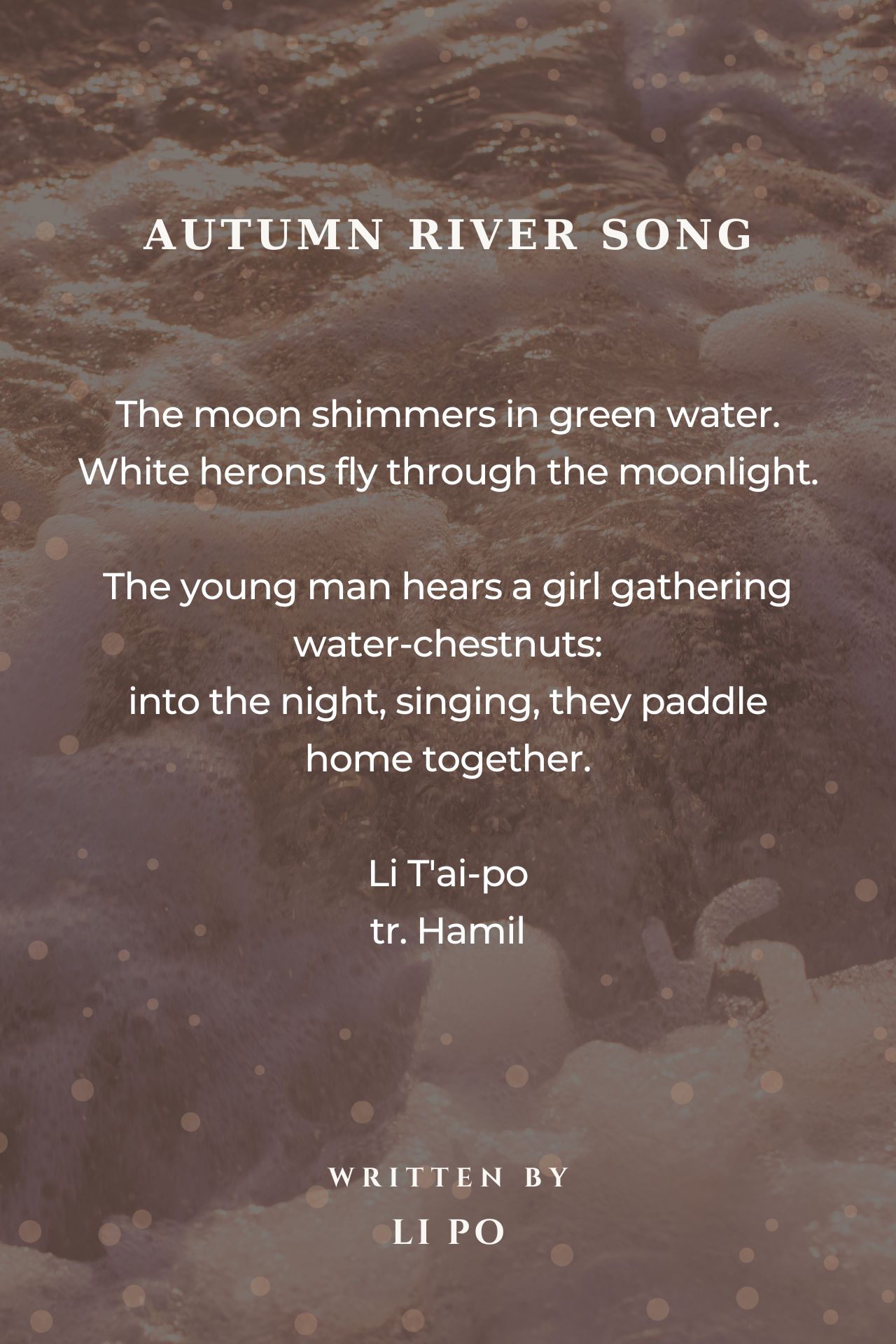 Autumn River Song