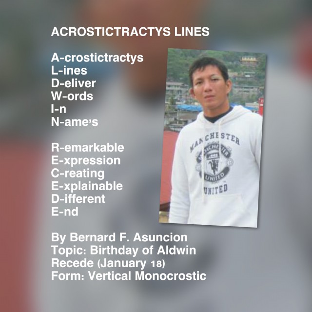 Acrostictractys Lines