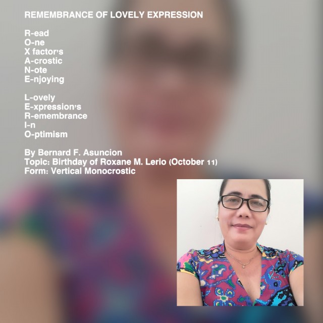 Remembrance Of Lovely Expression