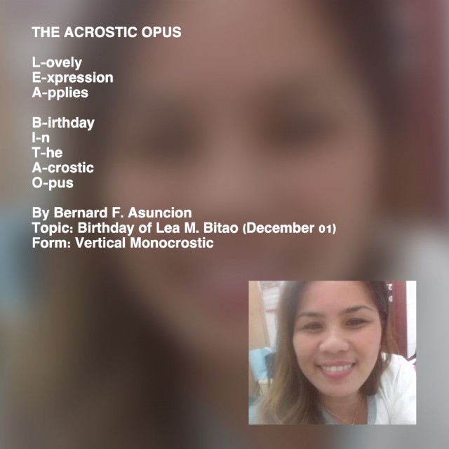 The Acrostic Opus
