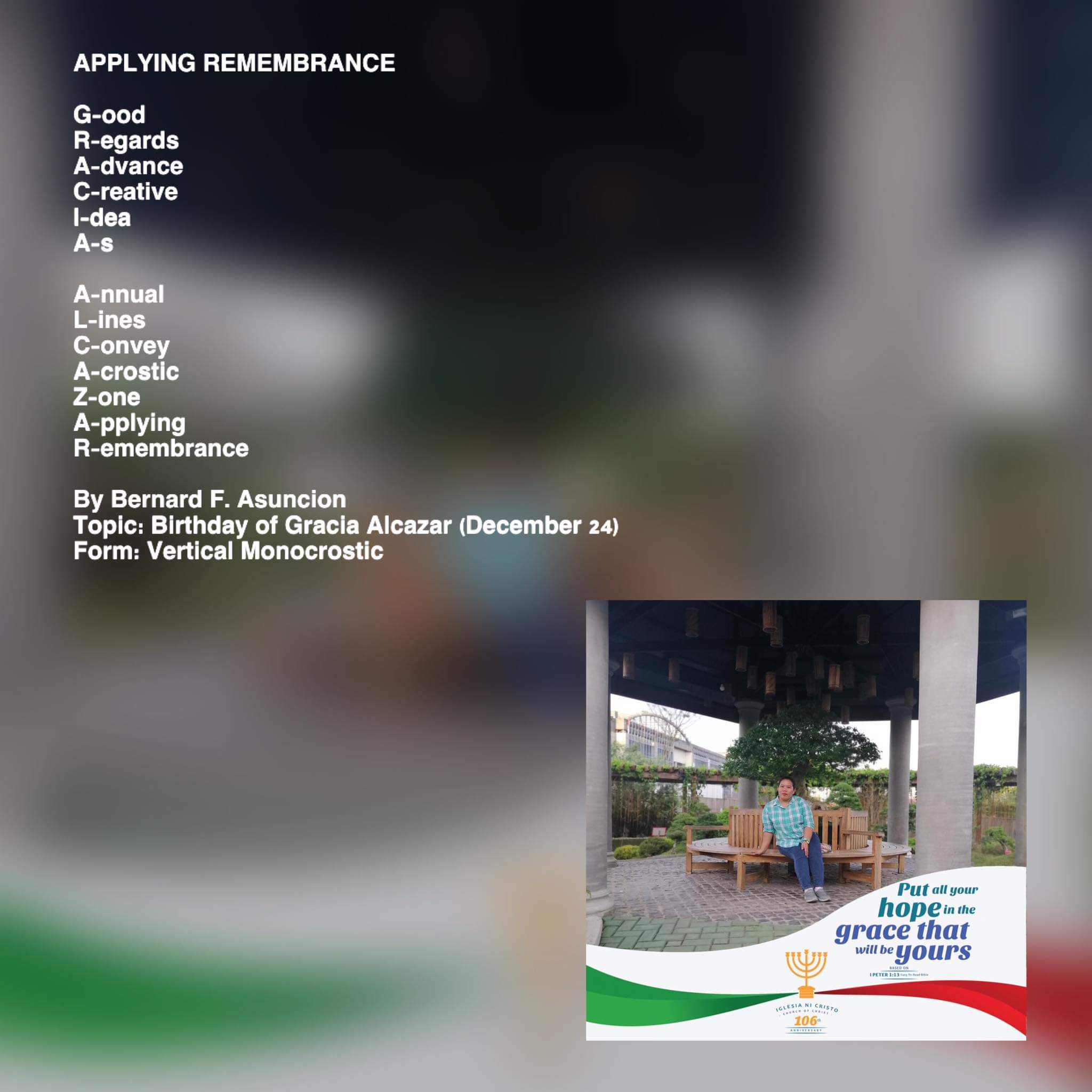 Applying Remembrance