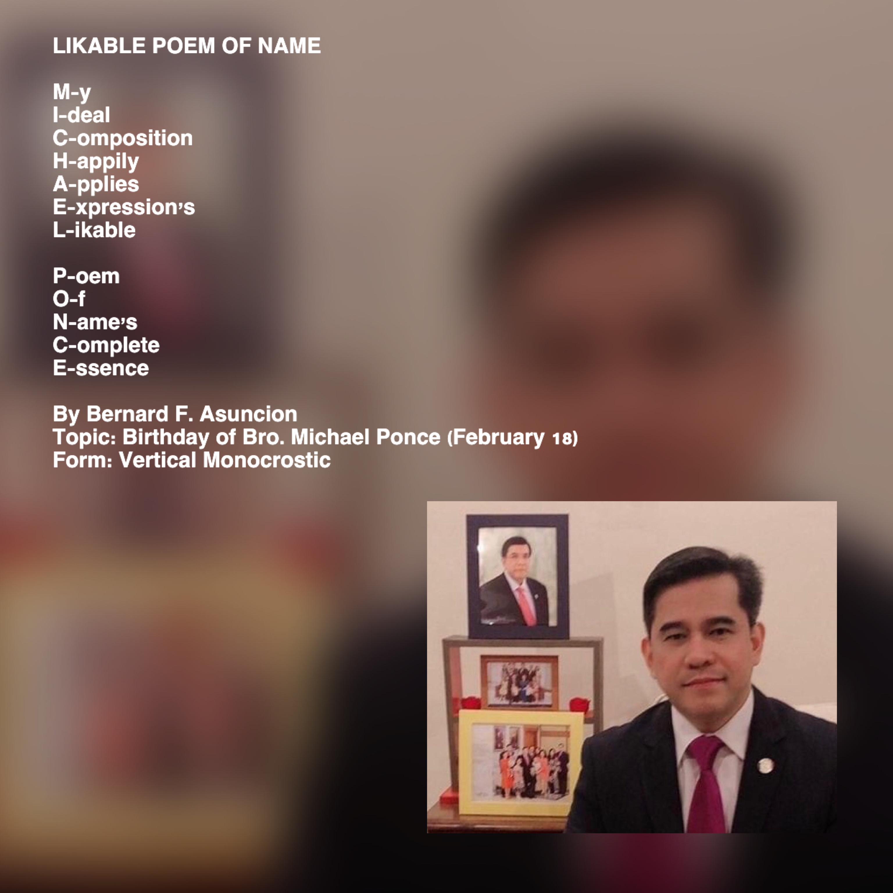 Likable Poem Of Name