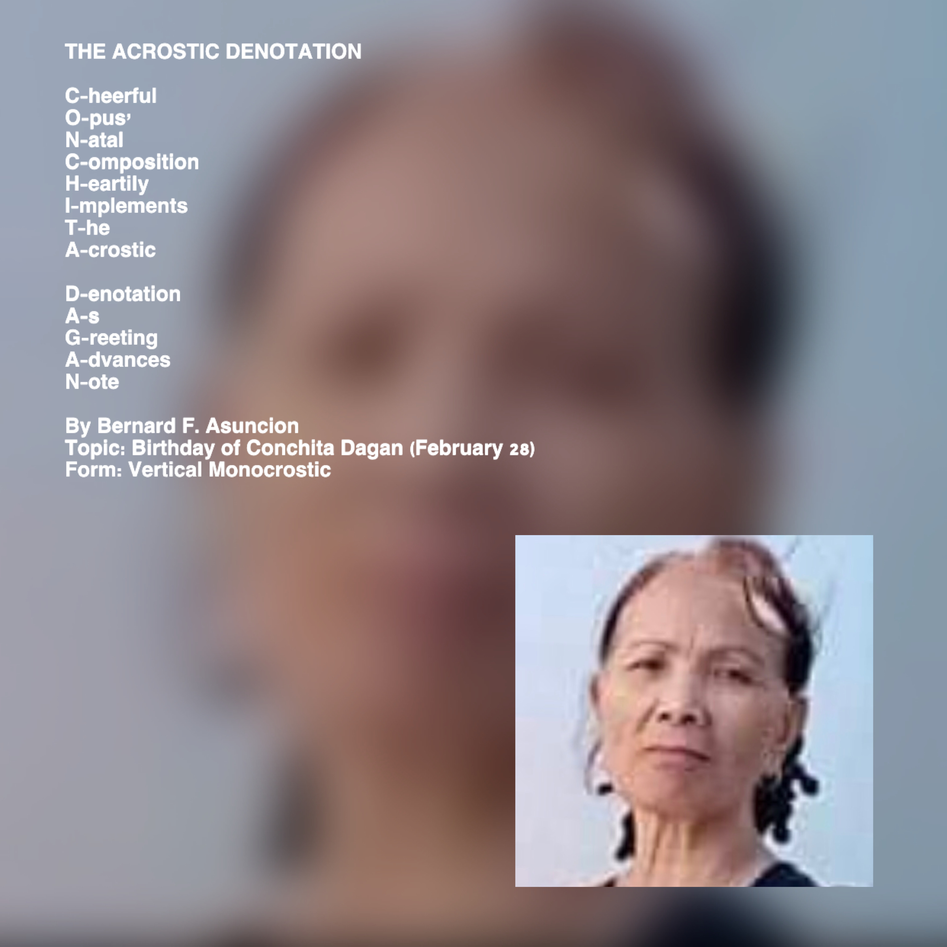 The Acrostic Denotation