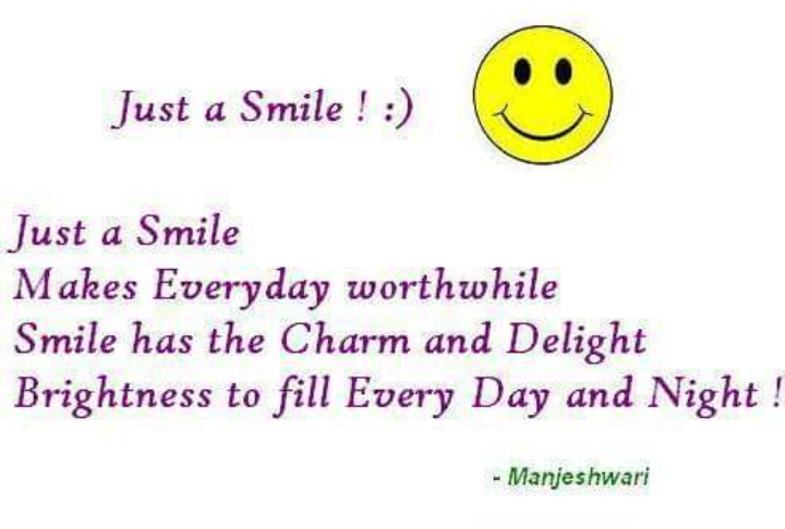 Just A Smile!  :)