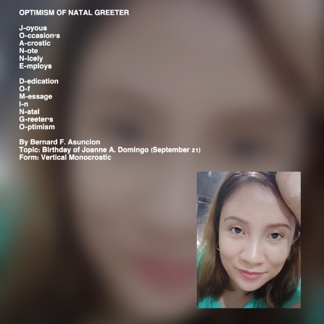 Optimism Of Natal Greeter