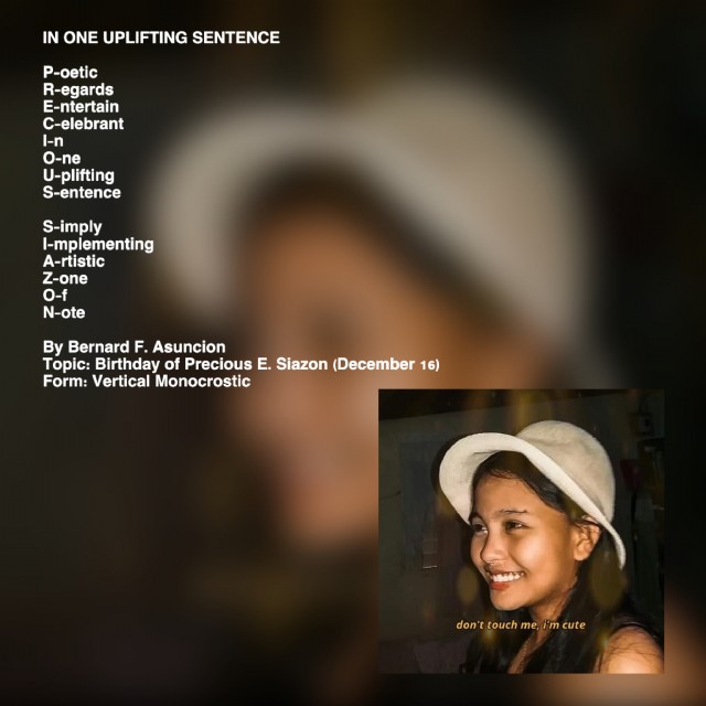 In One Uplifting Sentence