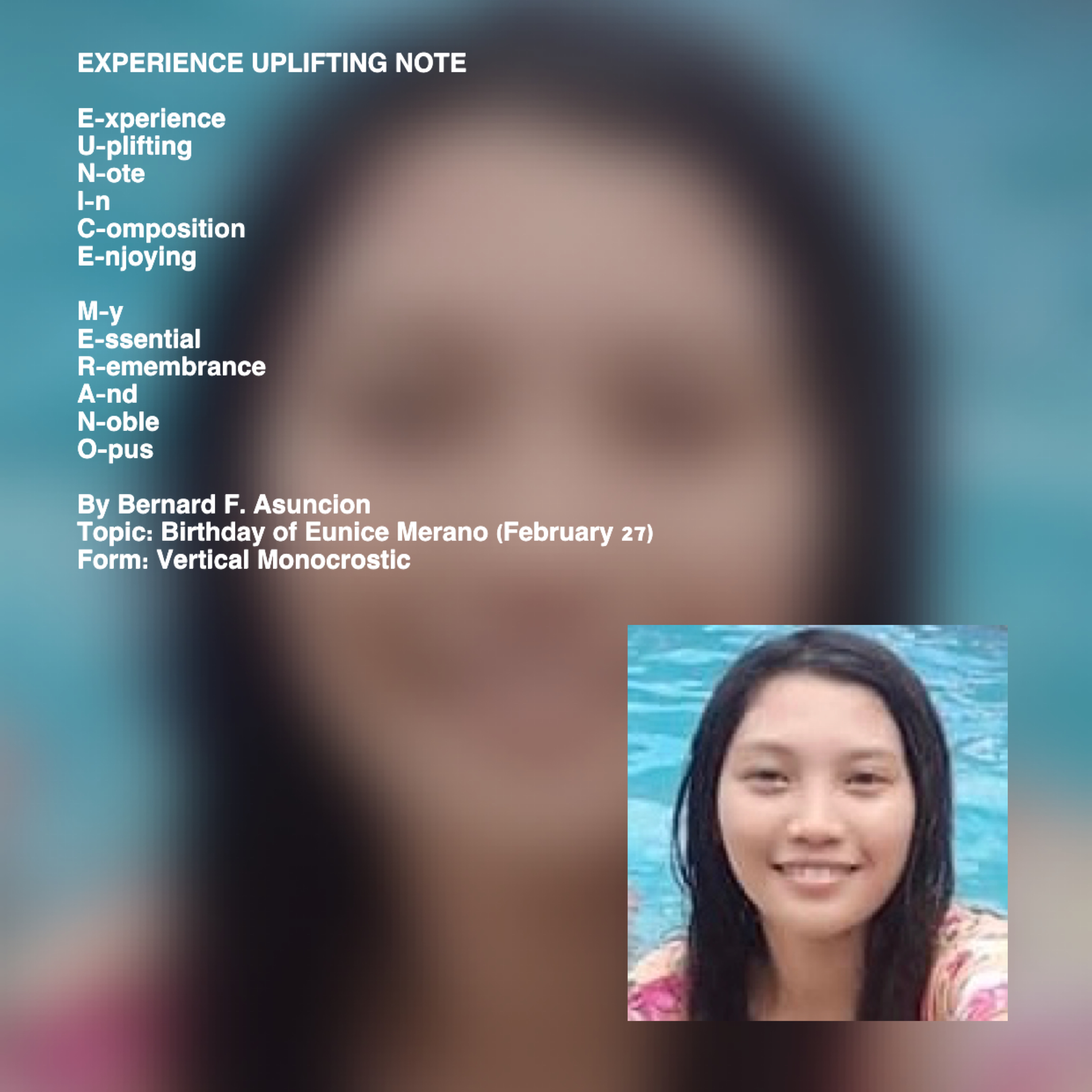 Experience Uplifting Note