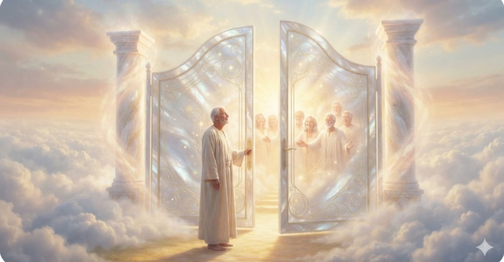 At The Pearly Gates