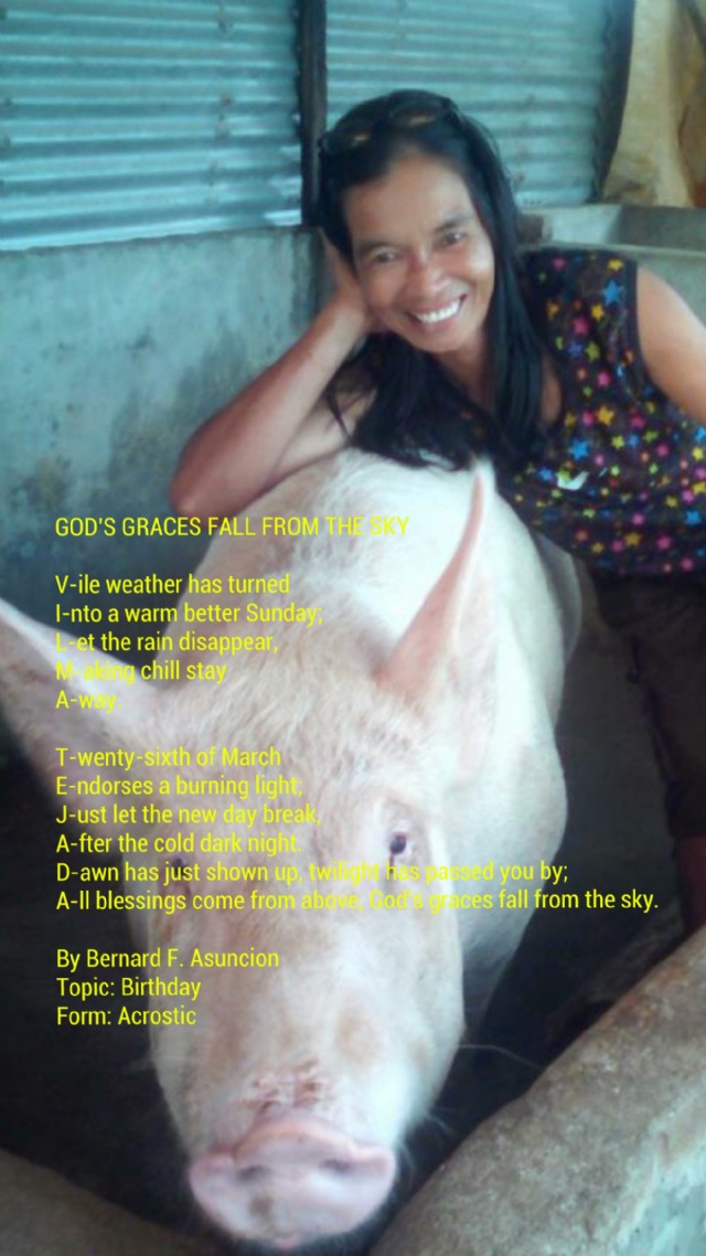 God's Graces Fall From The Sky