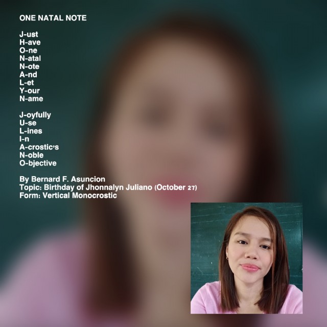 One Natal Note
