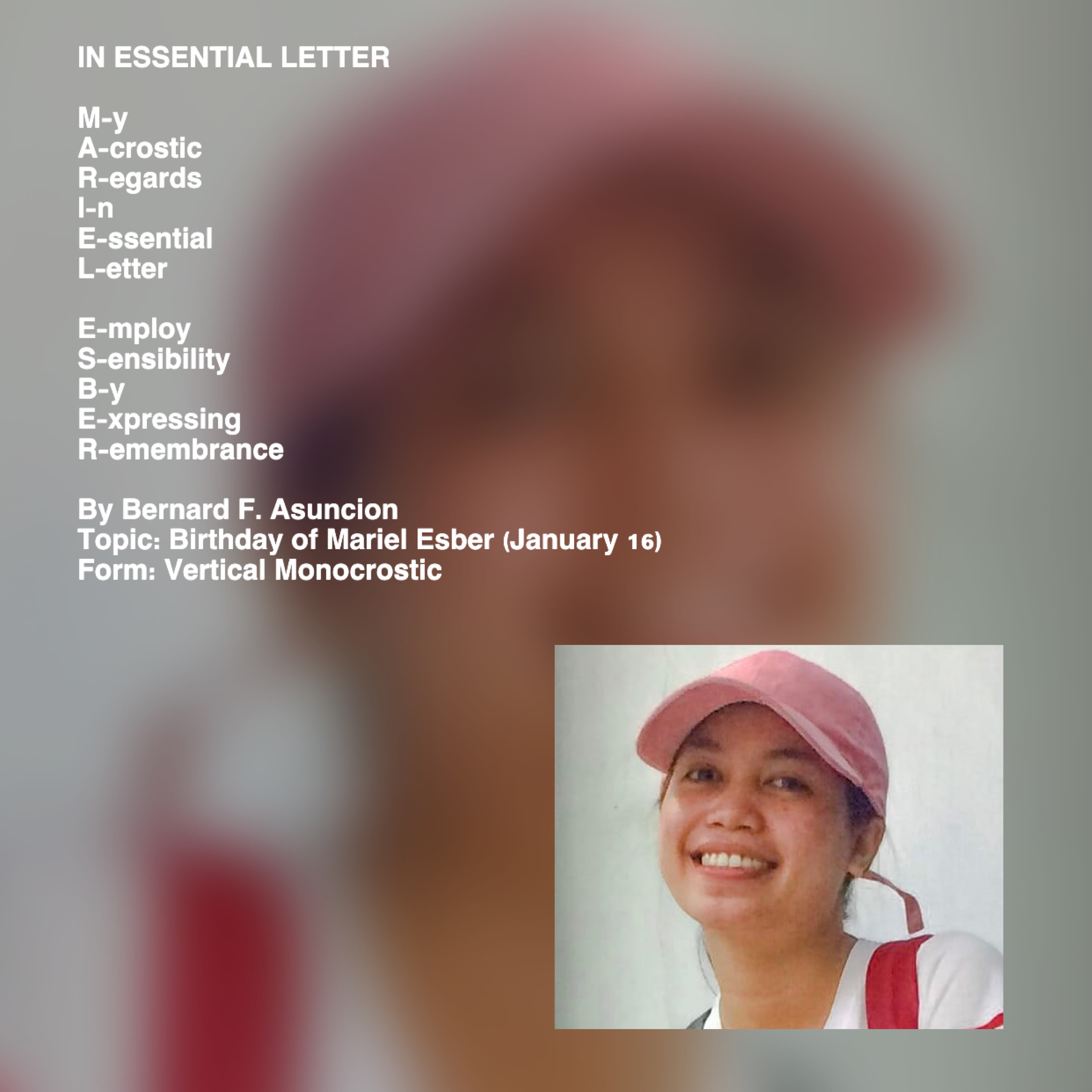 In Essential Letter