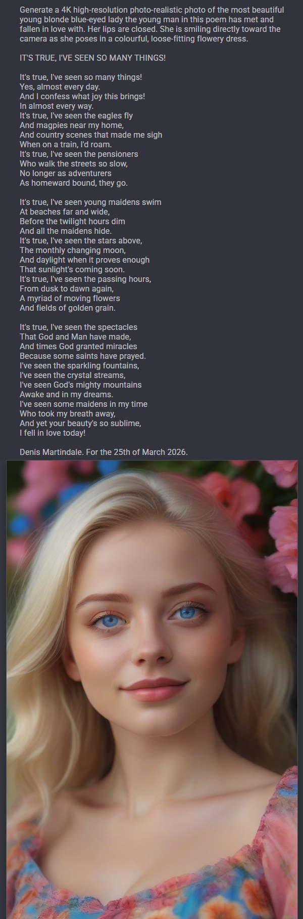 It's True, I've Seen So Many Things!