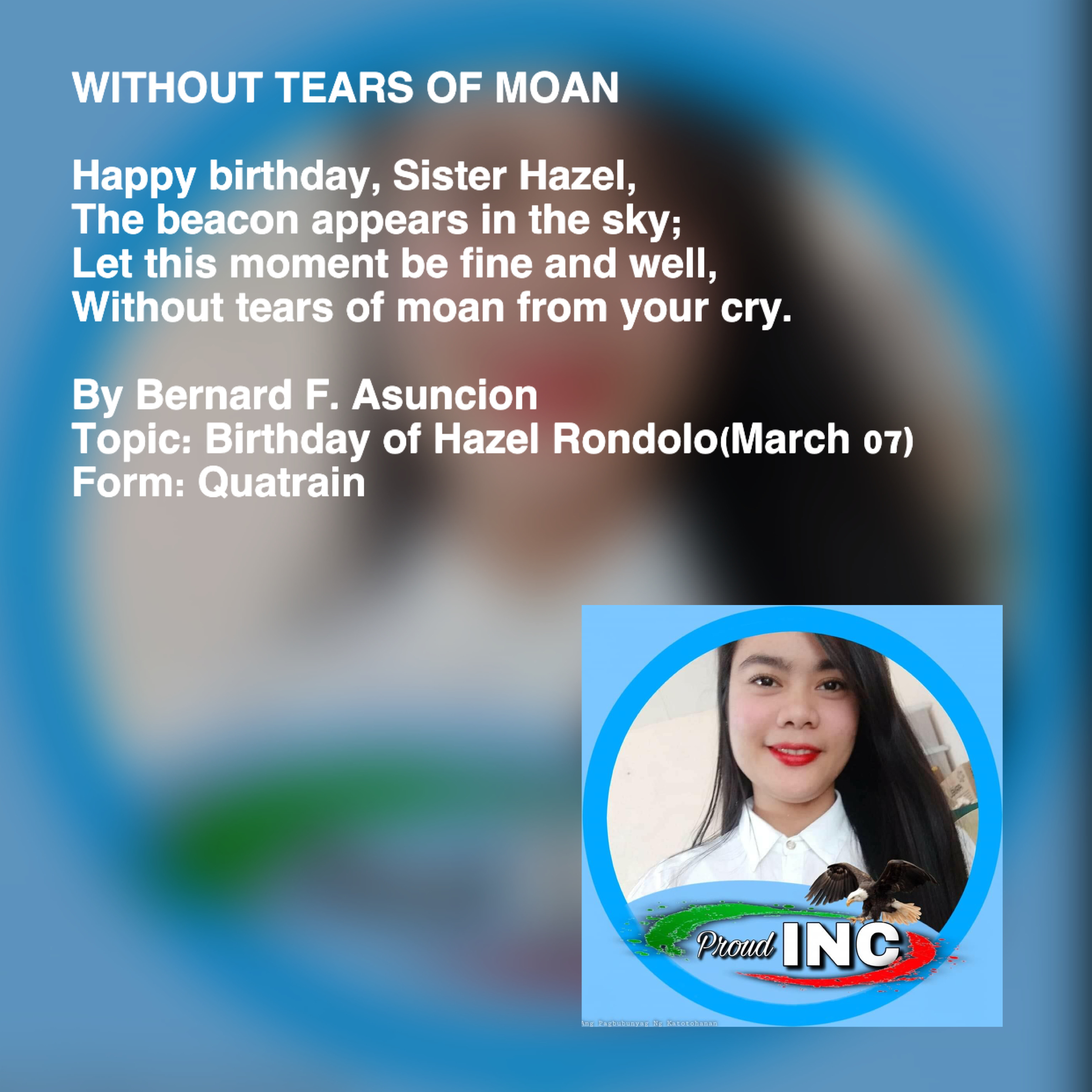 Without Tears Of Moan