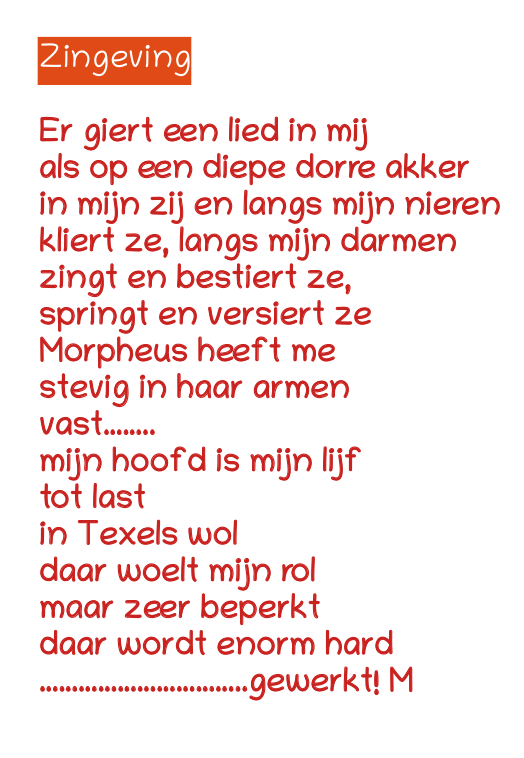 Zingeving....!